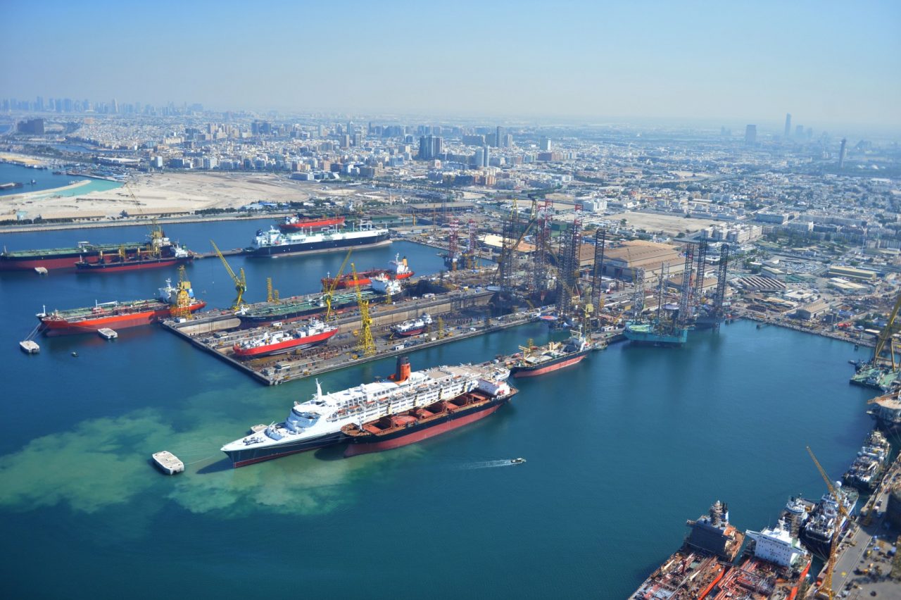 Monitoring in Drydocks World l United Arab Emirates | Sixense Middle East